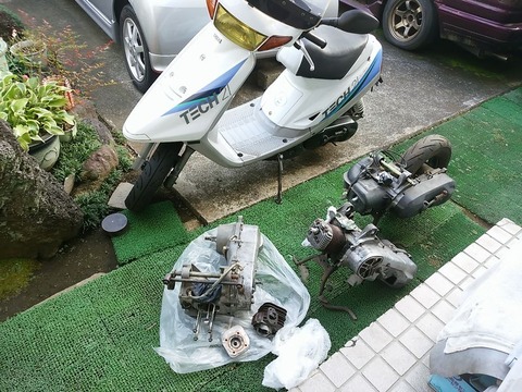 今後の3WFエンジンの模索的なぁ～3RY JOG 3WF JOG90 アクシス