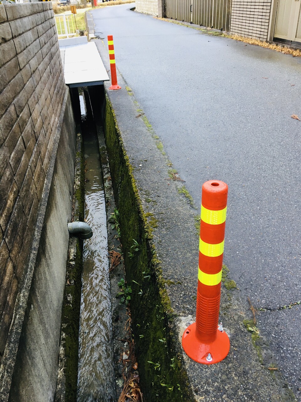 Diy ガイドポールに反射テープ貼付け Sassy爺の今日この頃