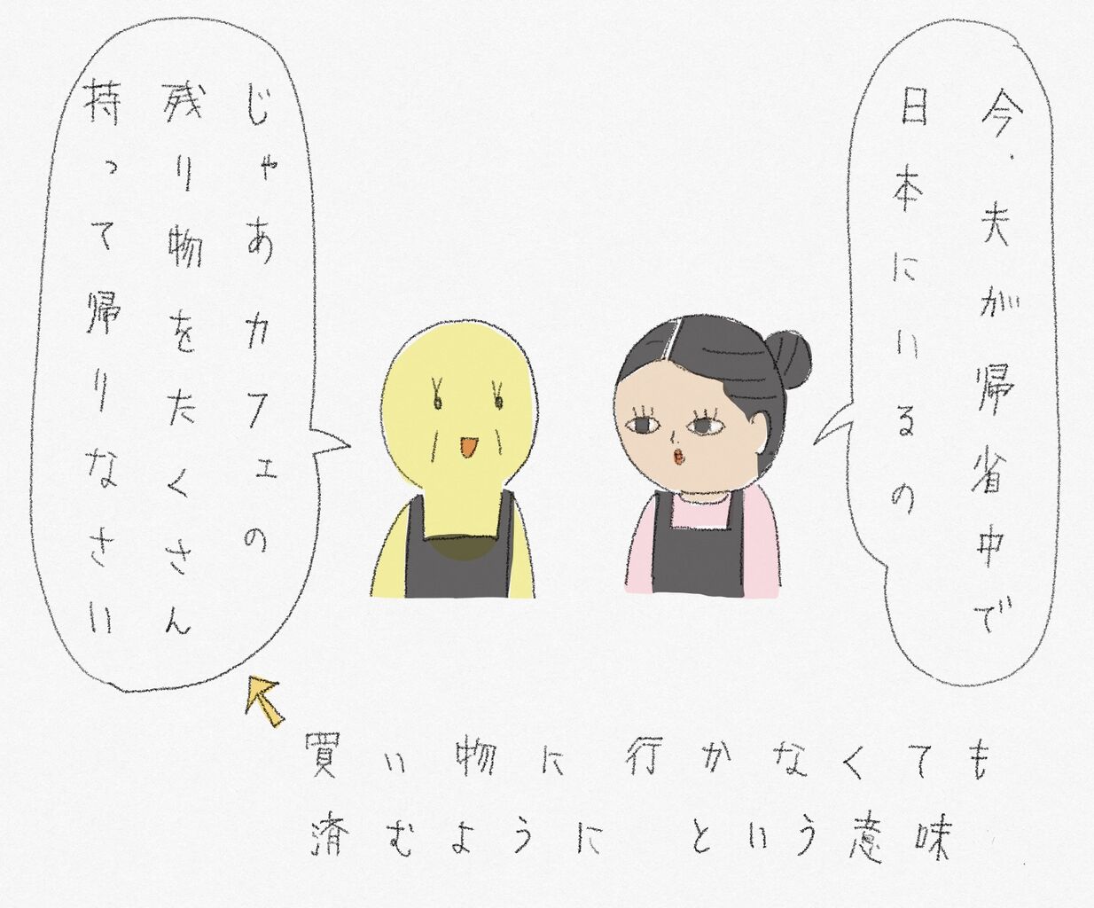 伝言ゲームの失敗 お家 ときどき お外 伝言ゲームの失敗 お家 ときどき お外