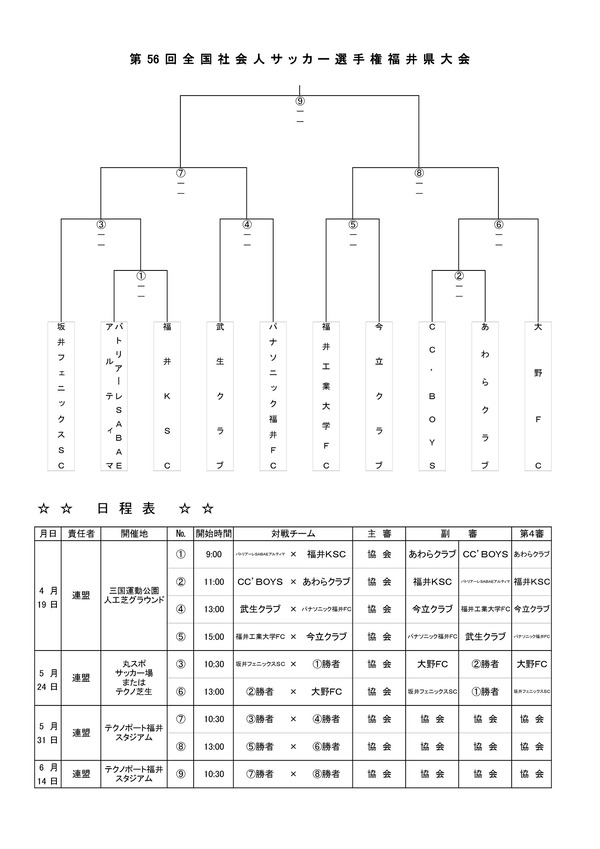 第56回全国社会人県大会全日程20200311