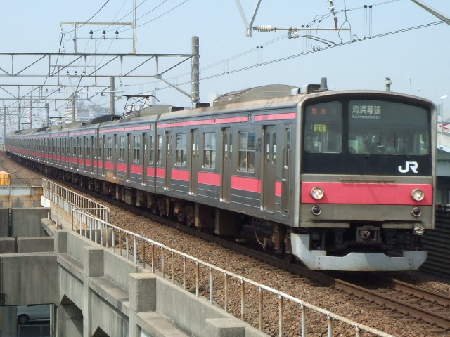 京葉線もe233系に 自分勉強