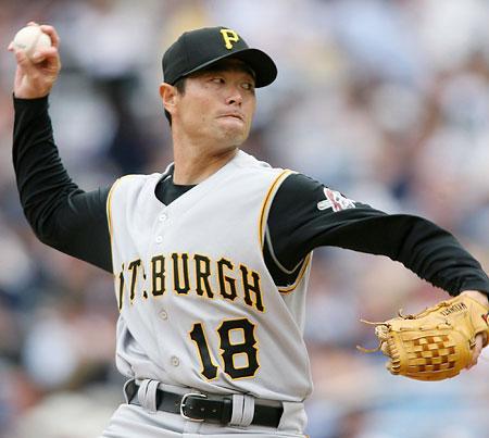 MLB 桑田真澄投手 ピッツバーグ・パイレーツ ロード用