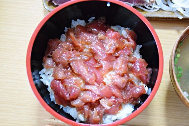 簡単で本格的な鮪の中落ち漬け丼 オッサンのジャンク飯