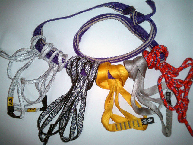 わたしのクライミングギア カラビナ スリングなど 山とランニングの日記 サブサイトlivedoor