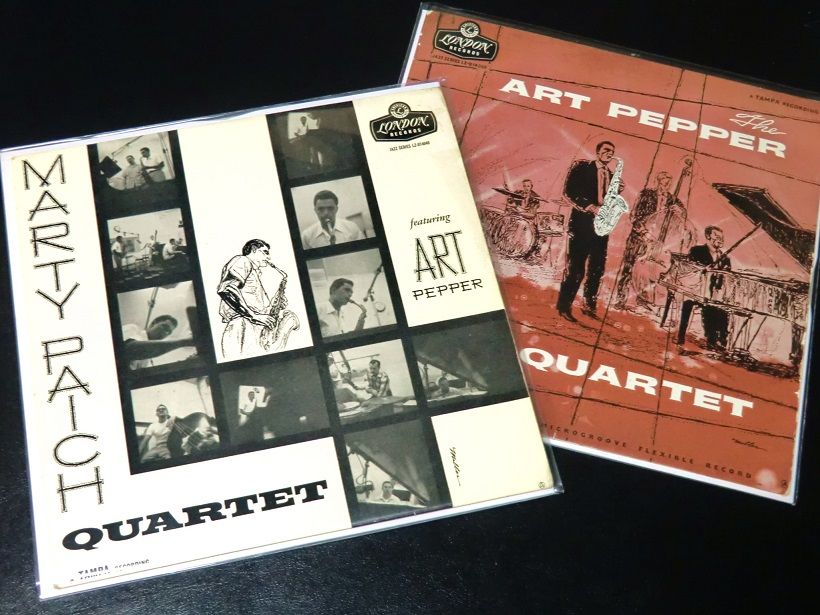 Marty Paich Quartet featuring - Art Pepper」TAMPA / RED WAX(赤盤