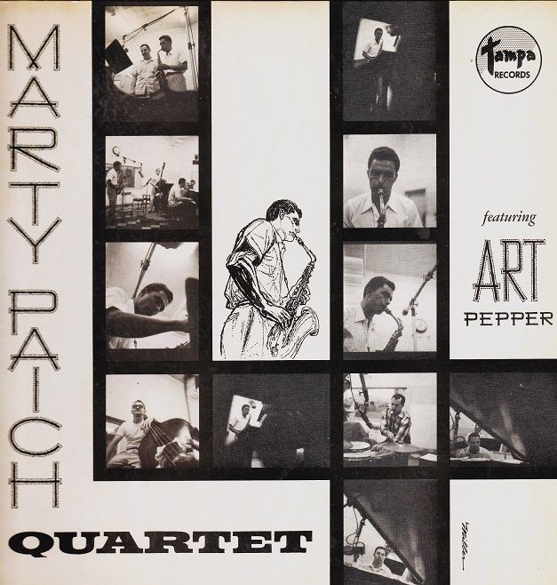 Marty Paich Quartet featuring - Art Pepper」TAMPA / RED WAX(赤盤
