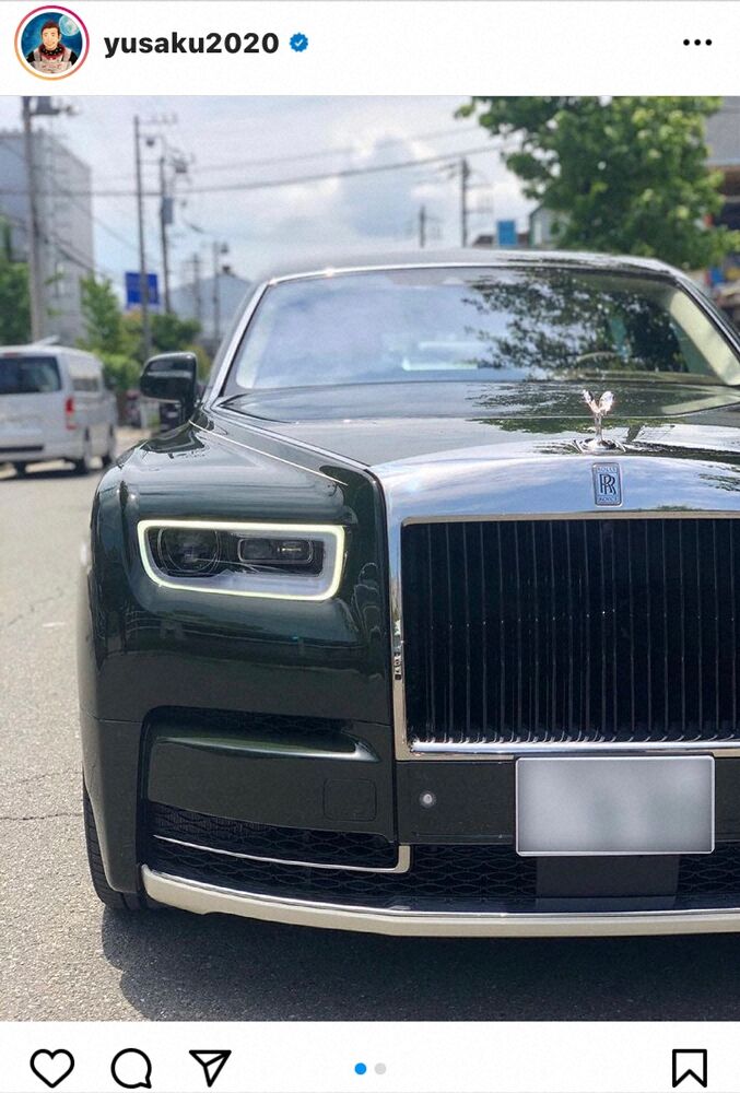 前澤友作 日本に届きました 超高級車ファントムオリベ ネット興奮 スゲー 坂道46 Akb48 えッ な情報まとめ