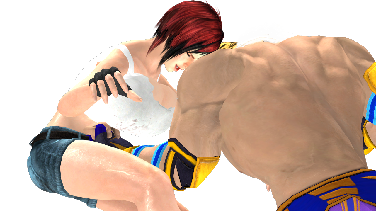 キング渾身の腹パンをうけてしまうミラ じぇりえ座