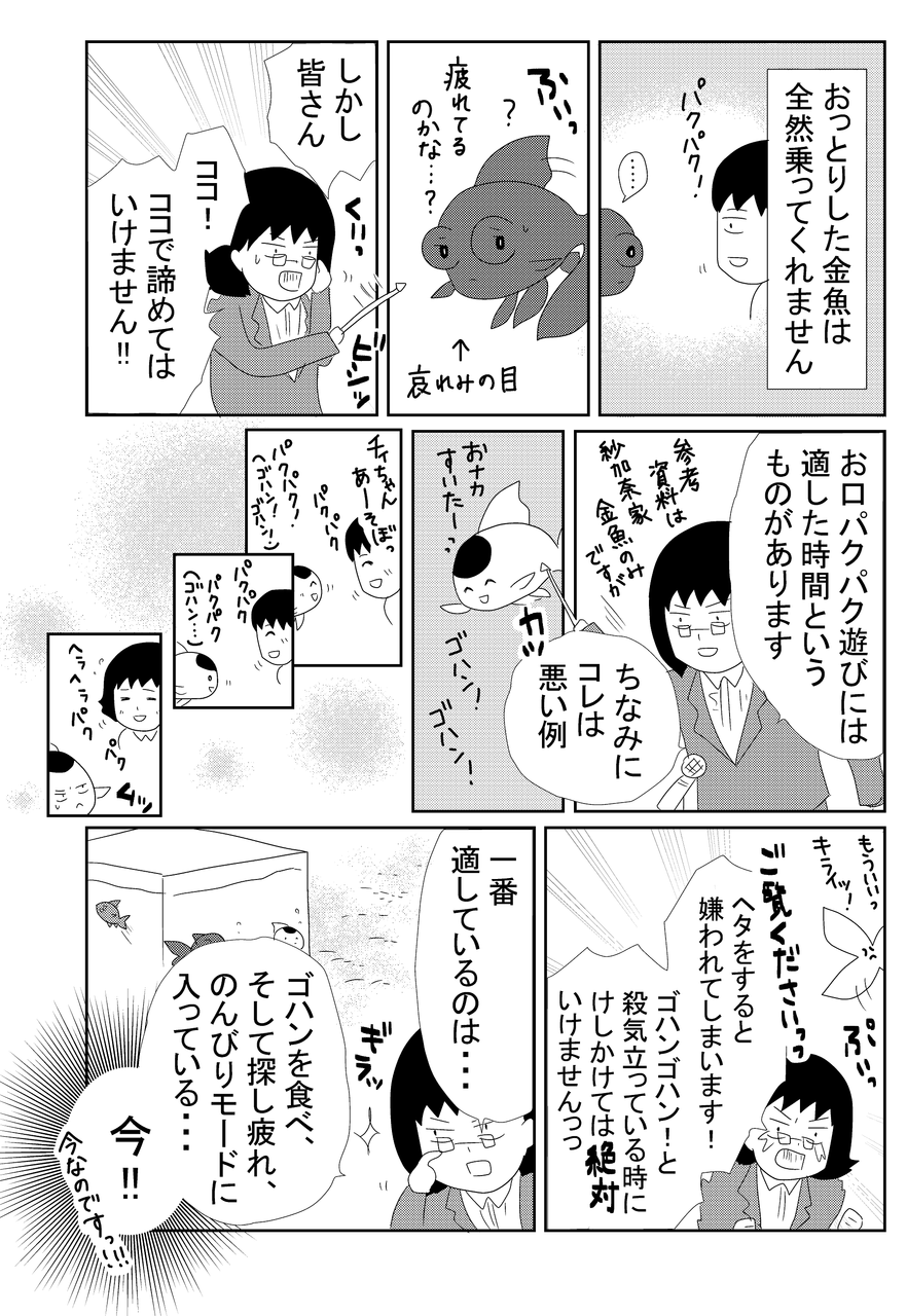 お口パクパク講座 金魚とわたしの徒然 お口パクパク講座 金魚とわたしの徒然