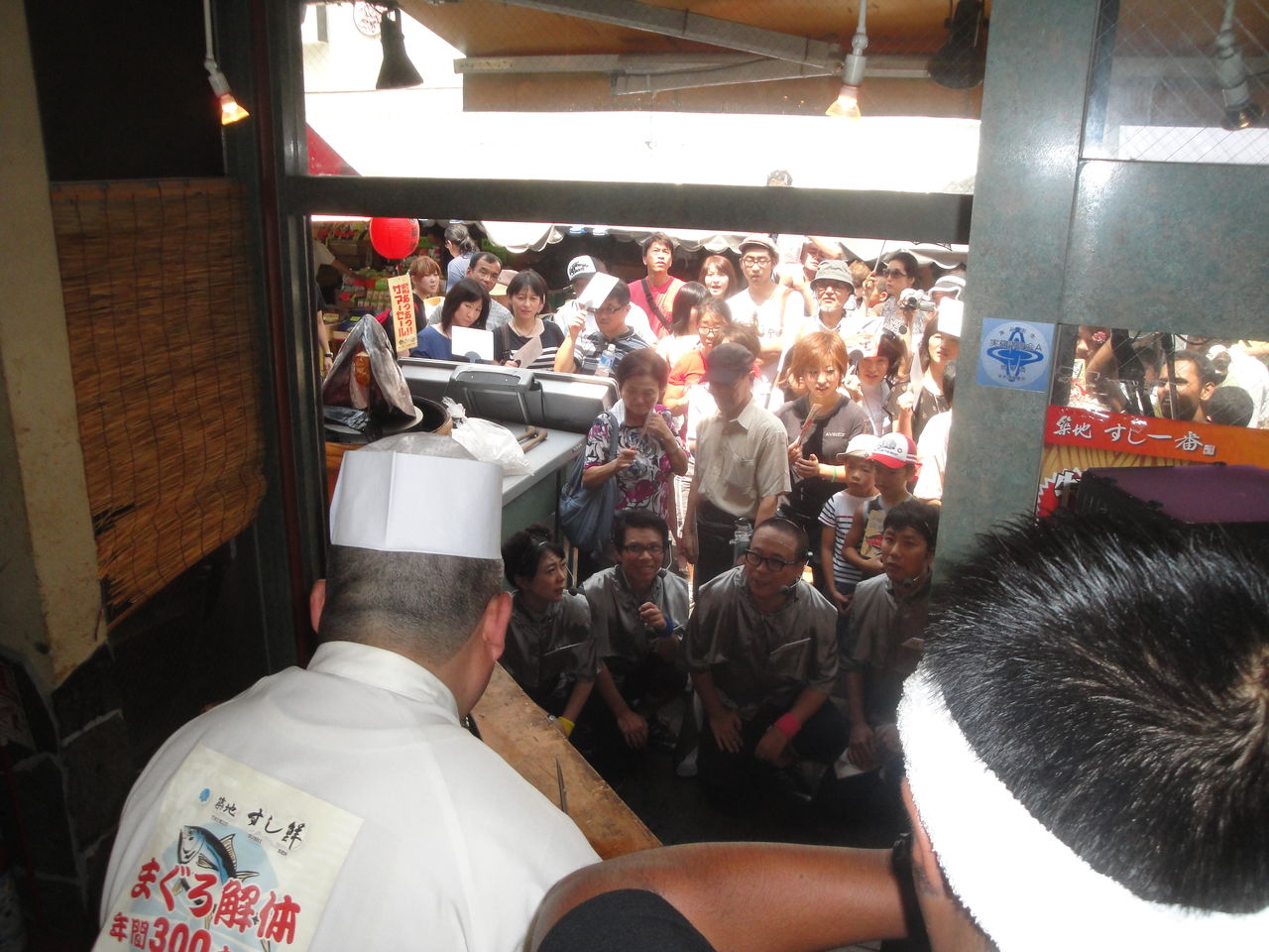 日本テレビ ザ狩人 ザ ハンター さんご来店 マグロの解体ショーに挑戦 魚家グループ 初代 おかみさんのブログ