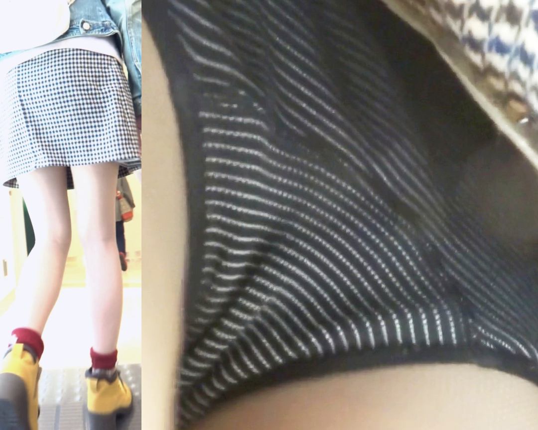 素人JDパンチラ 