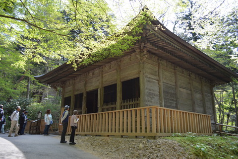 岩手県 平泉 中尊寺 覆堂 (5)