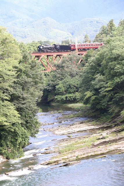 5  秩父鉄道　武州原谷～和銅黒谷間　C58-363　SL列車　その2　