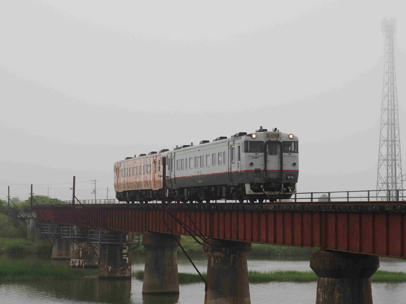 8 北海道旅行 その8 日高線 キハ40-1780+1747 勇払~浜厚真間