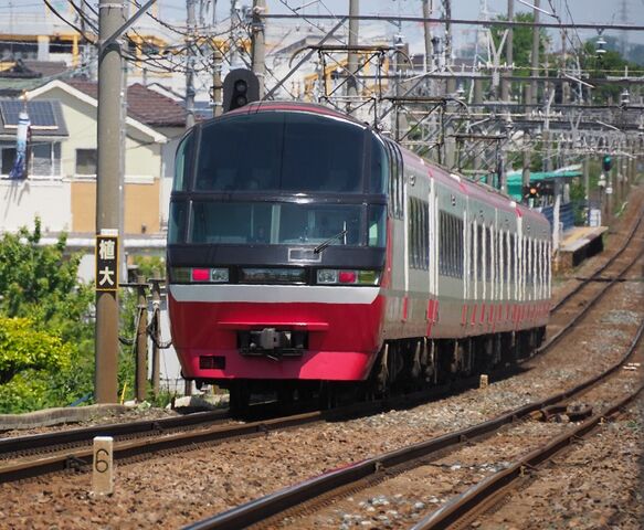 3　パノラマスーパー　名古屋行き特急　植大～半田口間　その3　