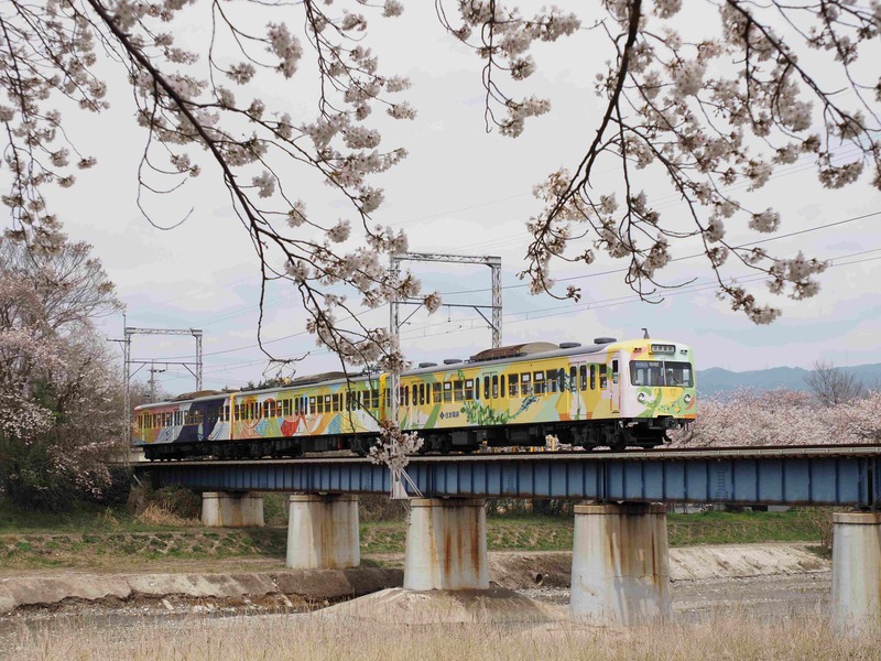 ３　三岐鉄道　その2　宇賀川橋梁にて　