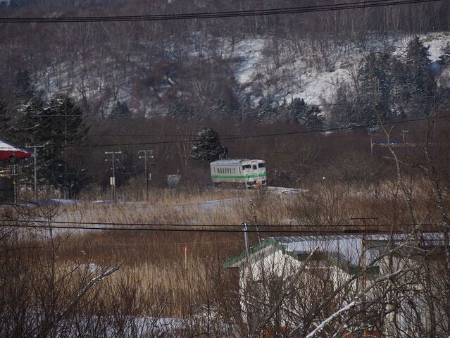 2　根室本線　庶路駅にて　キハ４０　その１