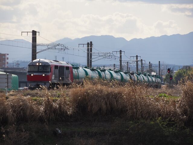 6　DF200-220　石油列車　日光川橋梁にて　その11　