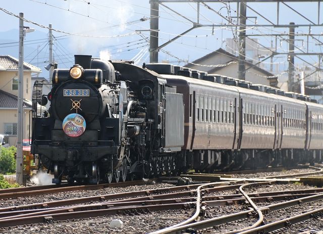 7  C58-363　ガリガリ君号 武川駅にて　その1