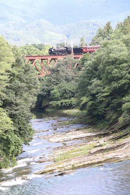 5  秩父鉄道　武州原谷～和銅黒谷間　C58-363　SL列車　その1　