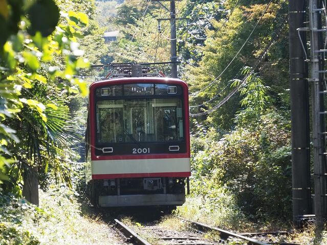 2　箱根登山鉄道　その7　モハ2001　塔ノ沢～大平台間