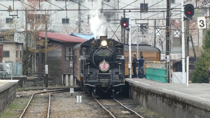 3　C11-190　千頭にて　その1