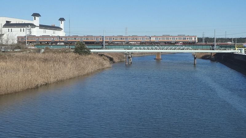 2　313系　阿久比川橋梁　その2