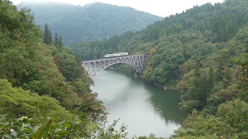 5 只見線 会津桧原-会津西方駅間 第1橋梁 キハ47 その3