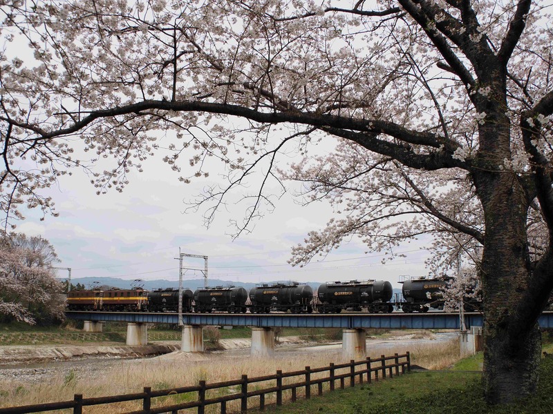 ３　三岐鉄道　その6　宇賀川橋梁にて　