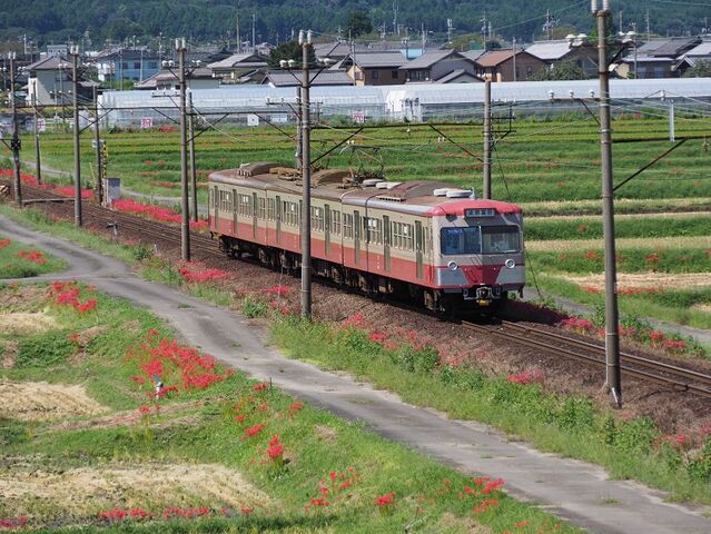 ５　西武色赤電　三岐鉄道　三里～丹生川間　その1