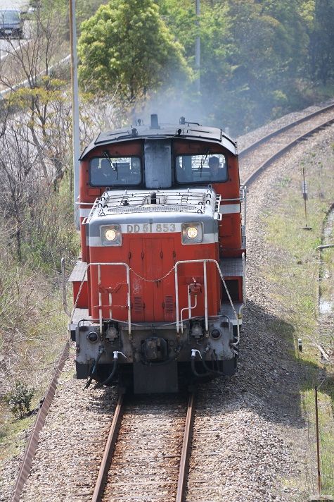 衣浦臨海鉄道 DD51-853借り入れ 2017.4.22 その2 : 半田の吉田のblog