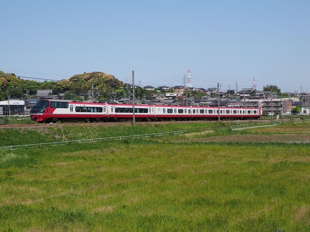 2　パノラマスーパー　名古屋行き特急　坂部～阿久比間　その2　