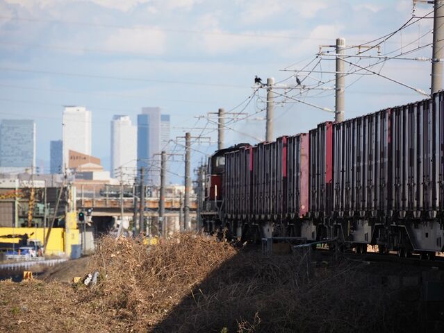 8　DD51-1028　永和駅通過　その5　