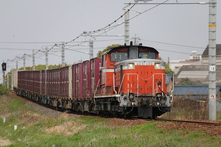 衣浦臨海鉄道 DD51-853借り入れ 2017.4.22 その2 : 半田の吉田のblog