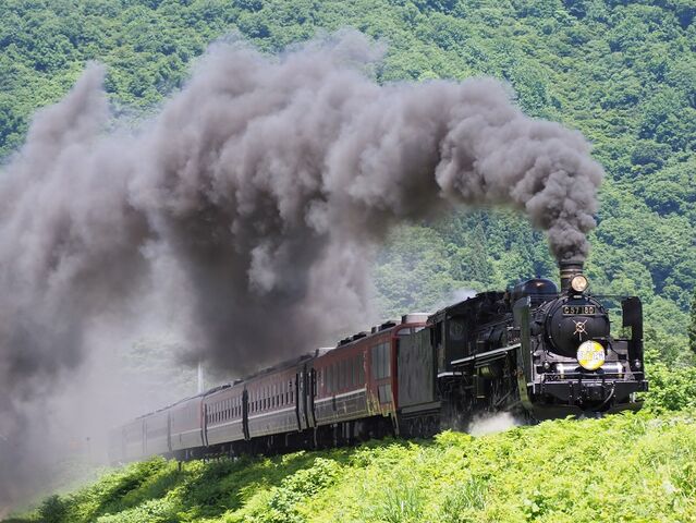 1 C57-180 東下条駅ー五十島駅間 その1
