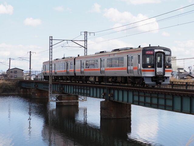 3　キハ75　日光川橋梁　その2