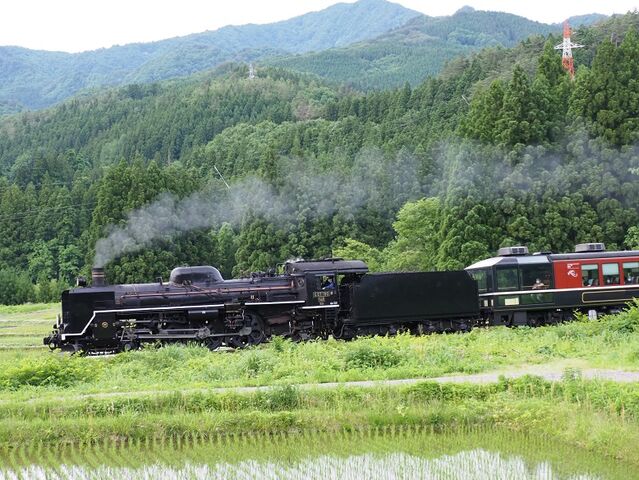 8　C57-180　日出谷駅－鹿瀬駅間　その3