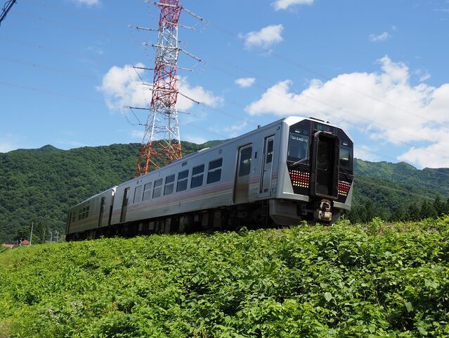 1 GV-E400系 東下条駅ー五十島駅間 その2