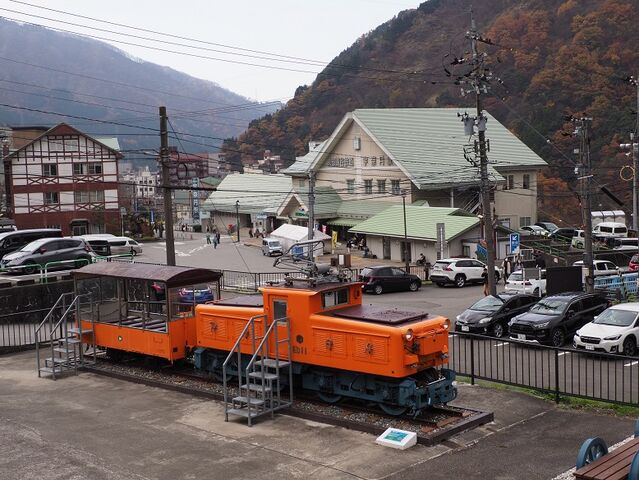 １　黒部峡谷鉄道　宇奈月駅にて　その3