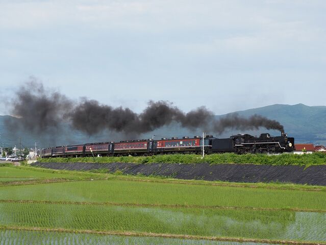 6　C57-180　 喜多方駅ー山都駅間　その2