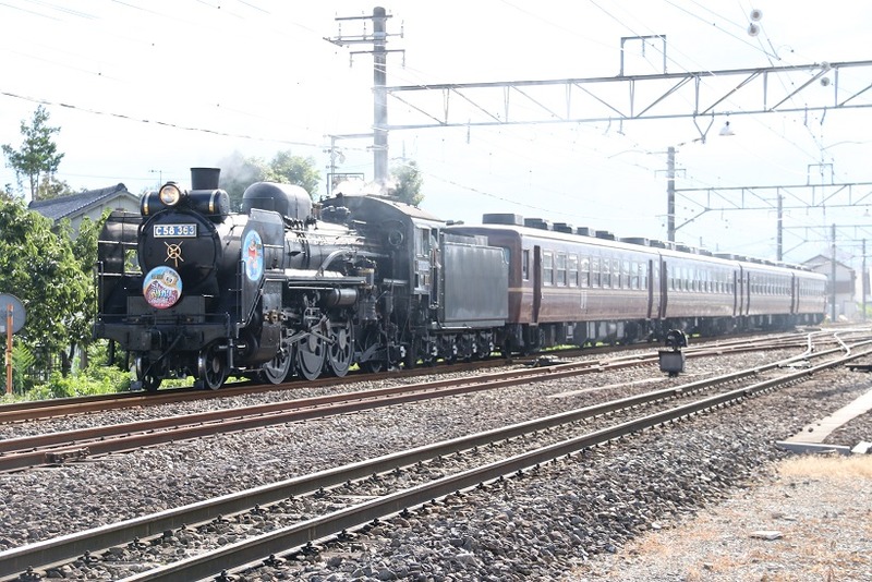 7 C58-363 ガリガリ君号 武川駅にて その2