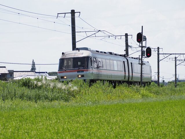 4　キハ85　特急南紀　白鳥信号所にて　その1