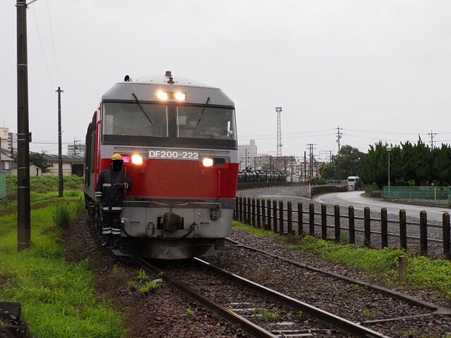 1　DF200-222　セメント列車　四日市駅発車　その4