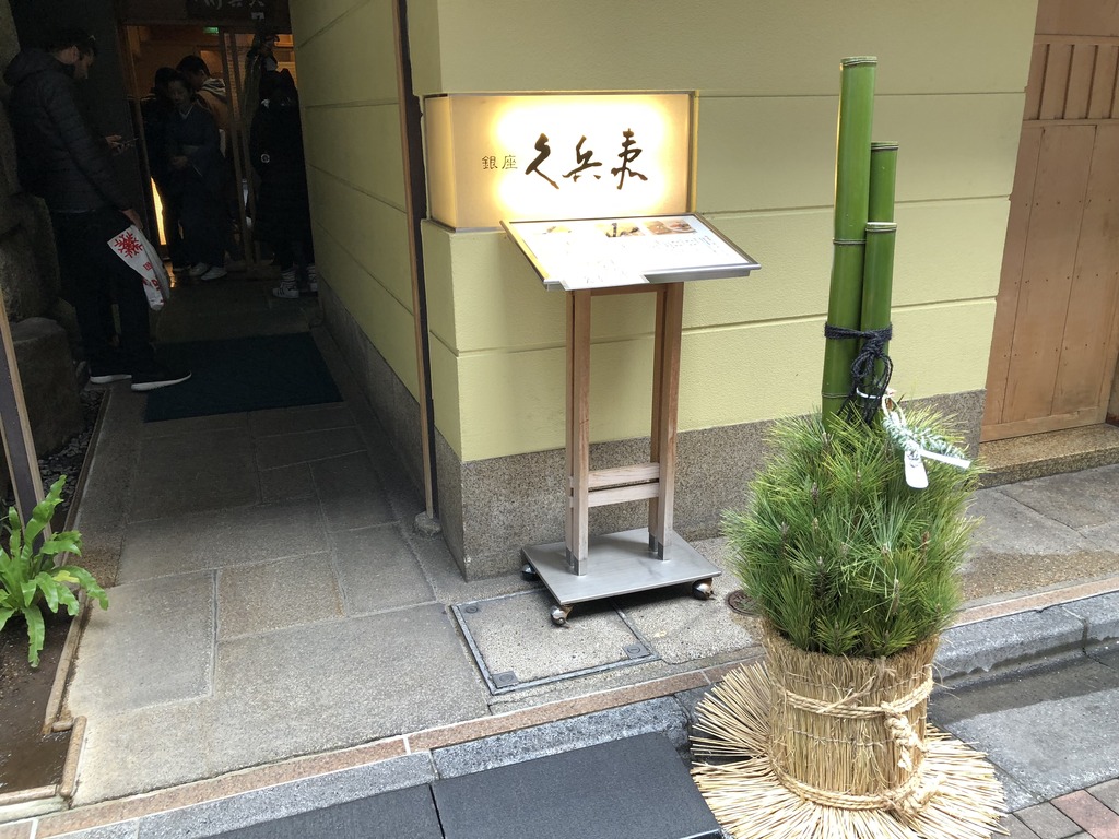 銀座久兵衛 本店 : 酒とアマモノの日々