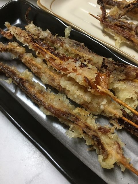 紋次郎いか でクッキング 酒屋 興味津津