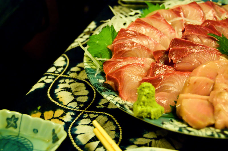 初夏の旨酒2015初夏刺身