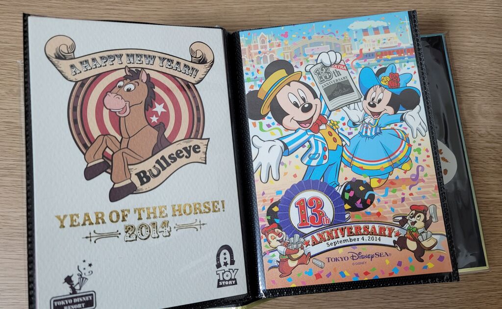 ディズニーグッズの収納について ポストカード編 エンジニア女子カメラのすすめ