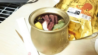 金色のひっぱりだこ飯