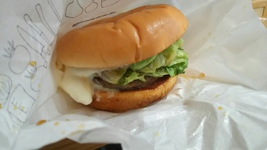 クリームチーズテリヤキバーガー