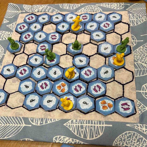 Packeis am Pol-handmade gameboard